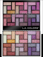 Paleta de sombras 30 cores LA Colors – modelo Invent